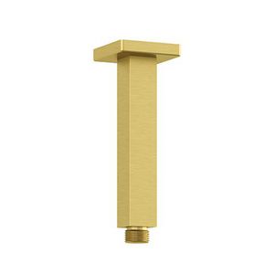 A-Qa Douche-Arm Plafon 1/2" 4Kant B.Gold
