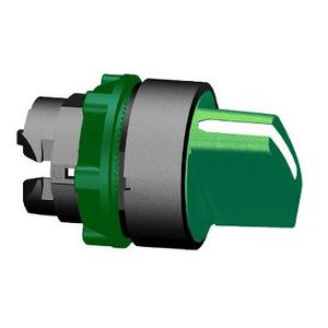 Kop keuzeschakelaar 2 standen Ø22mm Groen Harmony XB5