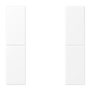 Tastafdekking F50 LS 2-voudig matwit KNX/eNet