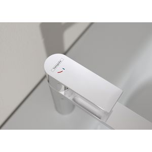 Rebris S 1-hendel wastafelkraan 80 CoolStart chroom