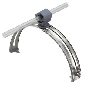 Dakleidinghouder 8mm rvs A2 1.4301 VVE=20 5202515
