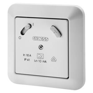 RCD SAFETY UNIT-16A 10mA IP41-WHITE COLOUR