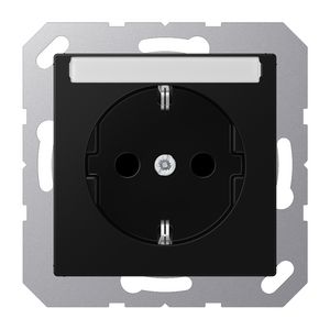 Wandcontactdoos grafi.zw slagvast&tekstvenster A500