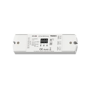 DMX controller 2 kanalen DMX naar fase-afsnijding