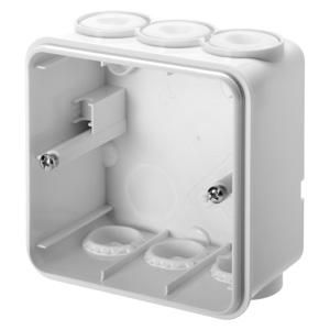 SURFACE MOUNTING BOX-FOR RCD SAFETY-WHITE COLOUR VVE=117