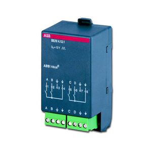 Binaire ingangsmodule KNX 4-voudig 12 V