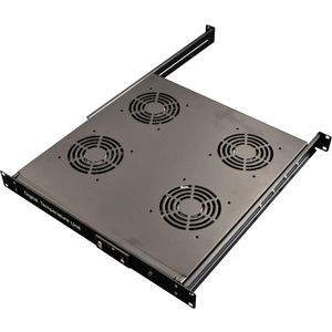 Digital temperature control unit 19" 1HU incl. 4-fans