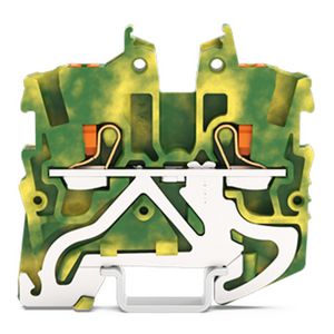 2-draads MINI-aardklem Met drukknop 1mm² VVE=100