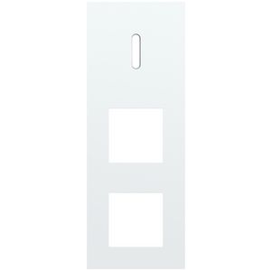 Afdekplaat 3-voud vertic. 71mm centerafst 154-56955