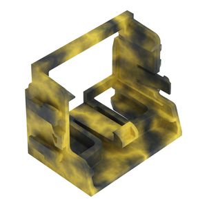 Bevestigingsadapter voor 10-draads klemmen Serie 221 VVE=10