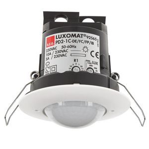 Aanwezigheidsmelder 1C 360gr. IB wit IP20 10m 1Kanaal