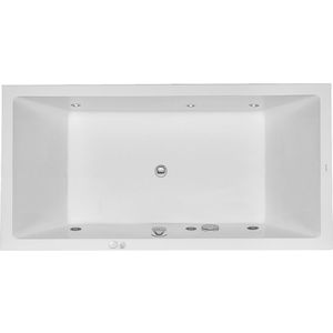 Whirlbad Starck 1800x900mm wit inbouw 2 rugst. Jet systeem