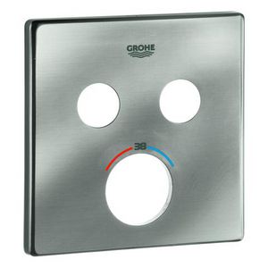 Rozet 49039DC0 supersteel (rvs look)