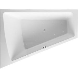 Whirlbad Paiova 1800x1400mm, wit inbouw,hoek l. Syst. Air