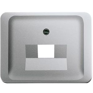 Centraalplaat afd v datadoos 1 x RJ45 a-titanium (1803-266)