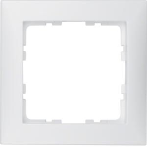 Afdekraam 1-v berker S.1 polarwit mat