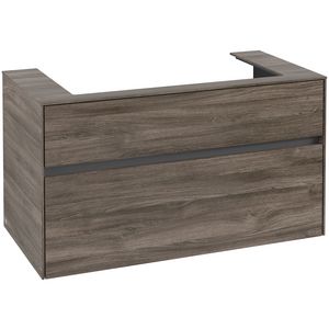 Wastafelonderkast Collaro 1000x548x500mm Stone Oak C02000RK