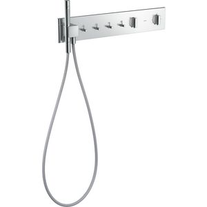 AXOR ShowerCompositie Thermostatische module 610/110 voor verborgen installatie voor 4 functies chroom