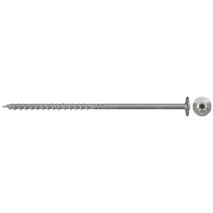 Constructieschroef 6,0x100mm TX deeldraad RVS A2 VVE=100