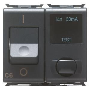 COMPACTE AARDLEKINSTALLATIEAUTOMAAT-1P+N 10 A 10mA 3KA 230 V