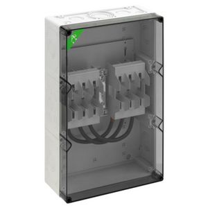 Zekeringsbehuizing NH transparant IP54/IP65