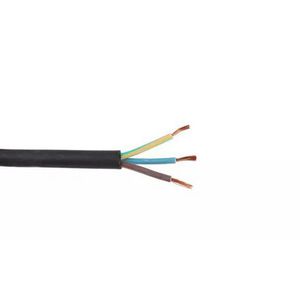 Rol a 100m. VMvL H05VV-F Eca 3G0,75 zwart