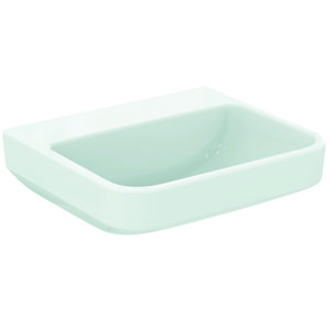 Wastafel 500x440x180mm z. kraangat z. overl gl wit sg i.life b