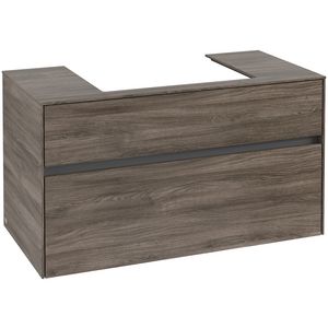 Wastafelonderkast Collaro 1000x548x500mm Stone Oak C01900RK
