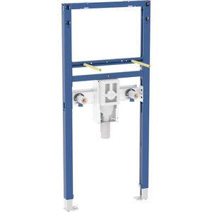 Duofix element voor wastafel 112cm voor staande kraan met inbouwsifon