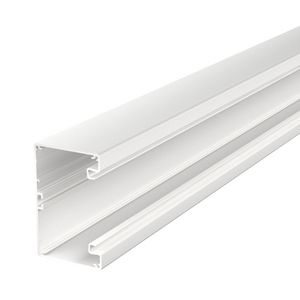 Wandkanaal symmetrisch 70x110x2000 Aluminium reinweiss VVE=2
