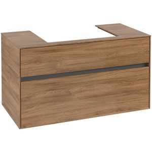 Wastafelonderkast Collaro 1000x548x500mm Oak Kansas C01900RH