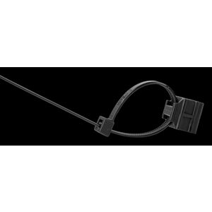 Kabelclip op bovenzijde haaks op profiel profieldikt VVE=100