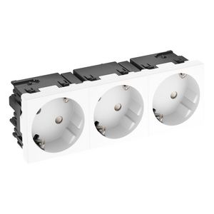 Contactdoos 3-vdg 33gr mod.-45 zijaansl. 250V 10/16A 6120503