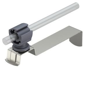 Dakleidinghouder 8mm rvs A2 1.4301 VVE=20