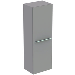Kolomkast halfhoog LIFE-A 120x40cm 2x deur mat lichtgrijs