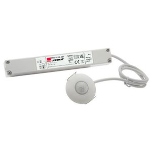 Aanwezigheidsmelder 12-48V 360gr. IB wit IP20 10m 1Kanaal