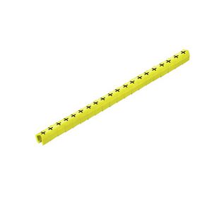 Kabelcoderingsyst. geel O.D.2-3mm PVC so VVE=200
