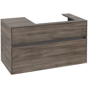 Wastafelonderkast Collaro 1000x548x500mm Stone Oak C01800RK