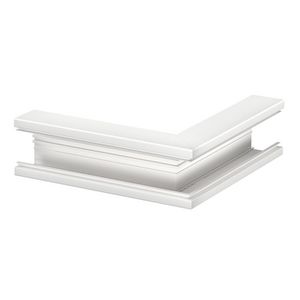 Buitenhoek RAL 9010 Wandgoot 70x110 symetrisch 70x110x300 Al
