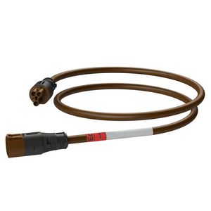 Koppelsnoer AW 1m 3x1,5 bruin Eca VVE=10