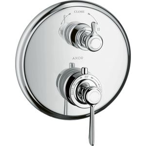 Afbouwdeel AXOR Montreux afb inbouw thermostaat+stop-+omstelkraan chroom