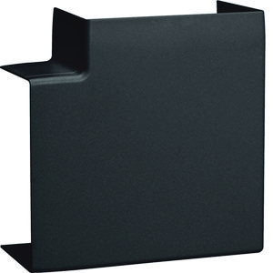 LF vlakke hoek goot 60x110mm halogeenvrij grafietzwart