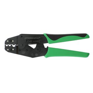 Sperkrimptang ongeisol. kabelsch. 4-10mm² dubbele doornpers