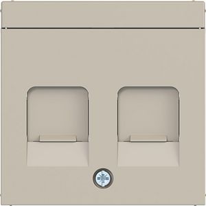 Centr.pl. KeyStone 2-v, stofbescherming, tekstv., A.x/C.x, sand, mat
