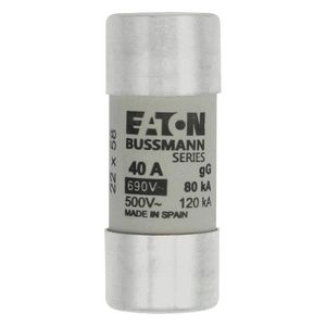 Zekering laagspanning 40A AC 690V 22x58mm gL/gG IEC VVE=10