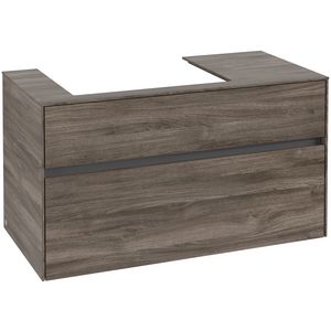 Wastafelonderkast Collaro 1000x548x500mm Stone Oak C01700RK