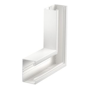 Vlakke hoek stijg RAL 9010 Wandgoot 70x110 symetrisch 70x110