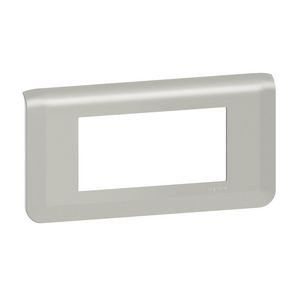 Afdekraam 4 module Aluminiumhorizontaal Mosaic