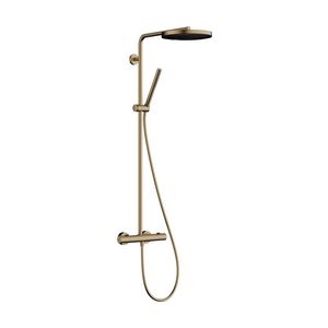 Pulsify S Puro 260 Showerpipe  1jet thermostaat Brushed Bronze