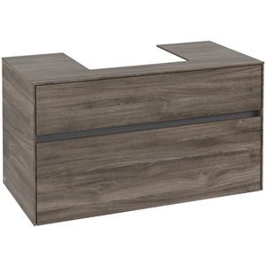 Wastafelonderkast Collaro 1000x548x500mm Stone Oak C01600RK